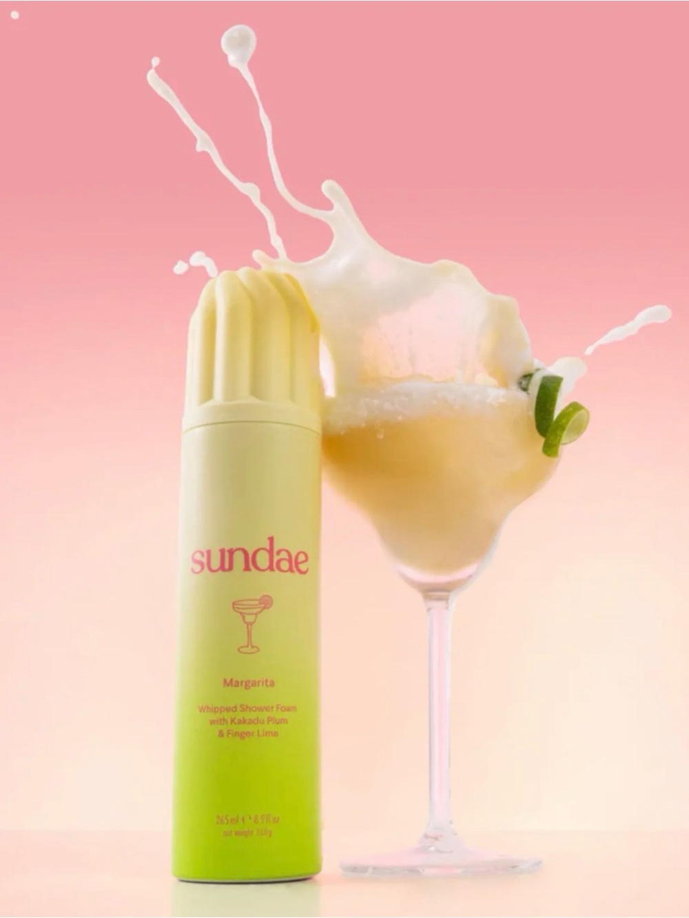 NEW! Anthropologie Sundae Margarita Whipped Shower Foam